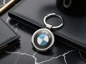 BMW Portachiavi Metallo Design Lega Robusta